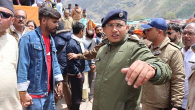 हजारों की संख्या में दर्शनार्थी पहुंचे श्री बद्रीनाथ धाम हजारों की संख्या में दर्शनार्थी पहुंचे श्री बद्रीनाथ धाम