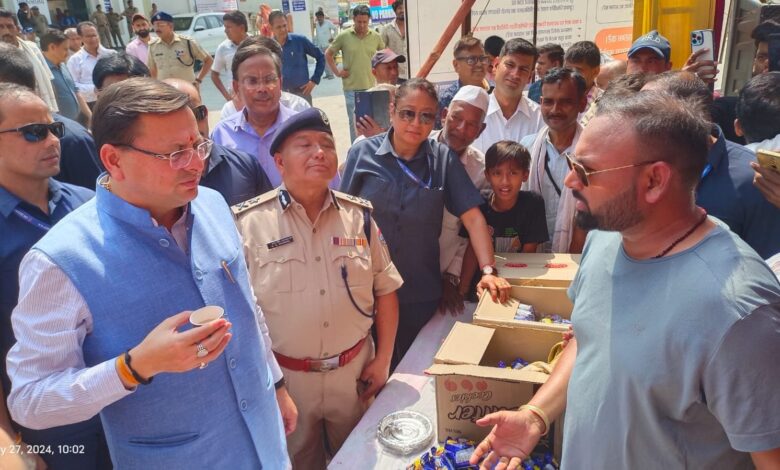 मुख्यमंत्री ने किया चारधाम यात्रा रजिस्ट्रेशन कार्यालय का स्थलीय निरीक्षण