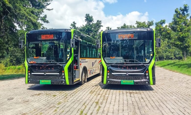 उत्तराखंड में इलेक्ट्रिक बसों की शुरुआत उत्तराखंड में इलेक्ट्रिक बसों की शुरुआत