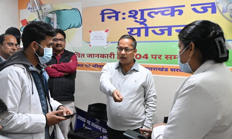 उप जिलाधिकारी ने किया कोरोनेशन का औचक निरीक्षण