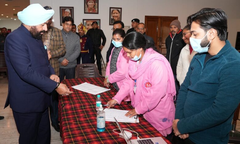 राजभवन में  टीबी स्क्रीनिंग कैंप का आयोजन
