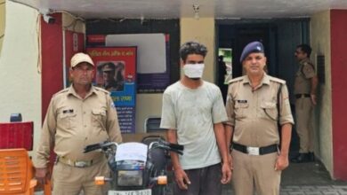 विकासनगर में चोरी की बाइक 24 घंटे में बरामद, आरोपी गिरफ्तार