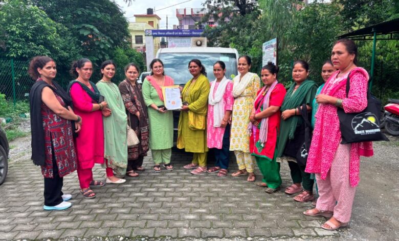 रायपुर की 16 ग्राम पंचायतों में मजबूत होगा कचरा प्रबंधन, पर्यावरण सखियों को मिला नया वाहन